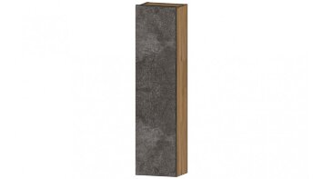 Пенал Даллас, Цемент темный/дуб вотан