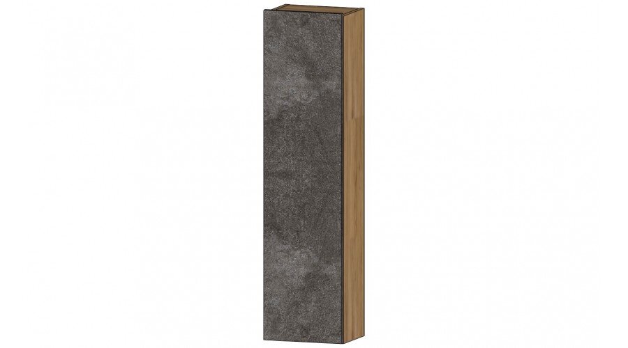 Пенал Даллас, Цемент темный/дуб вотан 