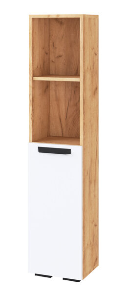 Пенал Квартет-13, Дуб крафт золотой/Белый  