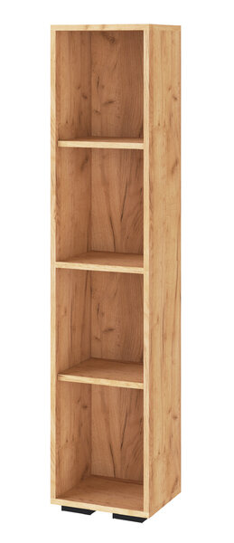 Пенал Квартет-13, Дуб крафт золотой/Белый  