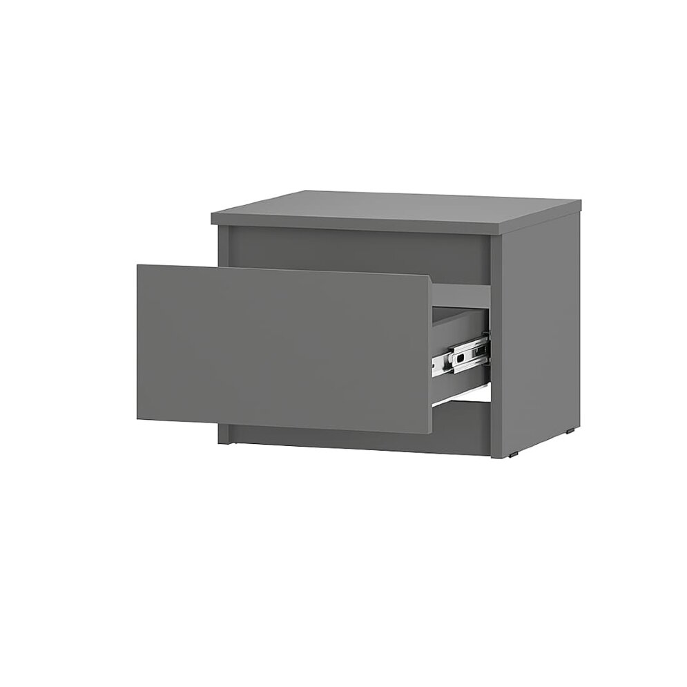 Тумба прикроватная Симпл, Графит 