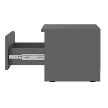 Тумба прикроватная Симпл, Графит