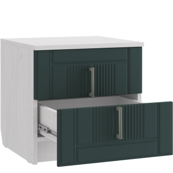 Тумба прикроватная Андрэа, Анкор светлый/Авокадо