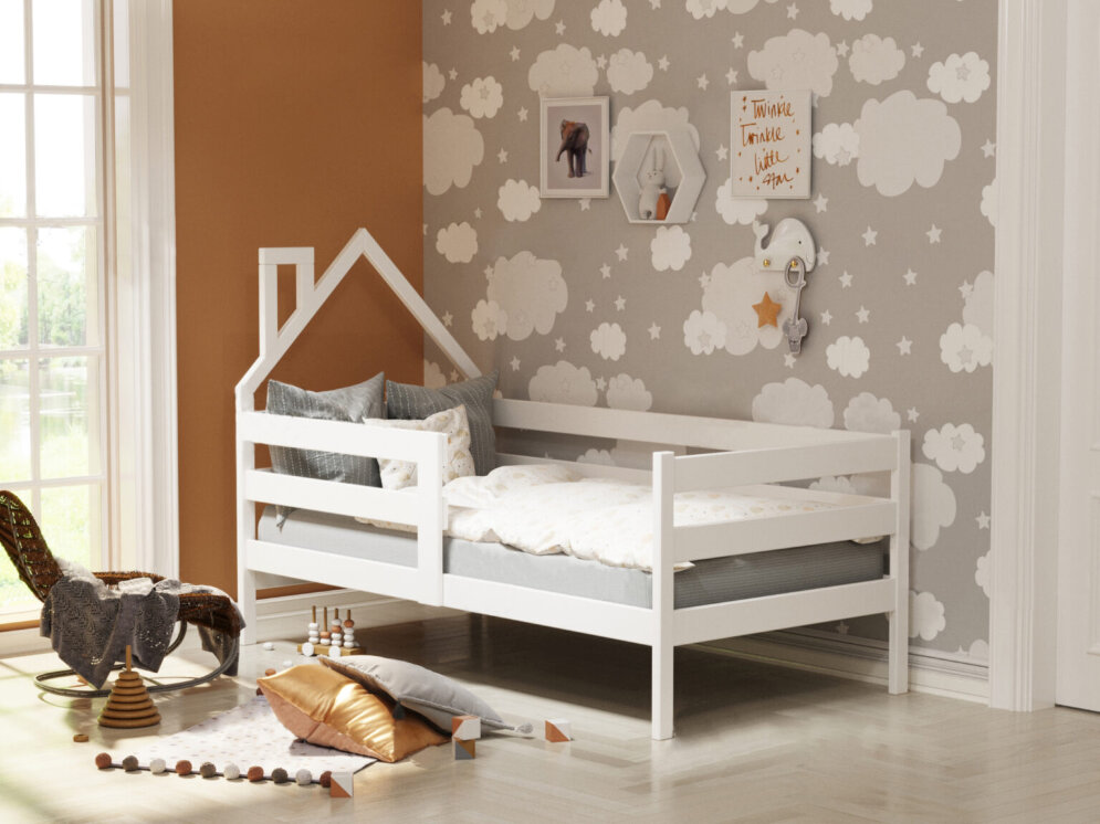 Детская кровать из массива березы Соня-4 