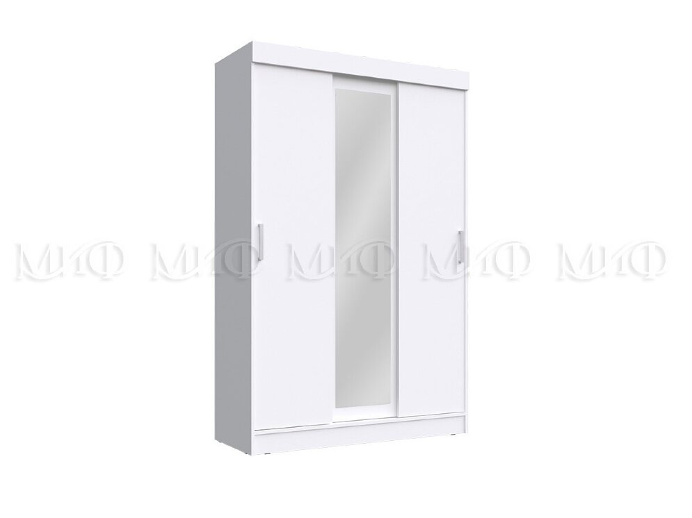 Шкаф-купе Бася, белый 