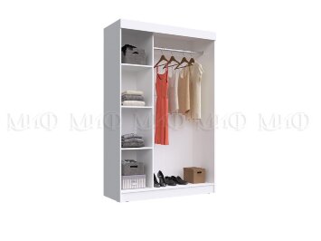 Шкаф-купе Бася, белый