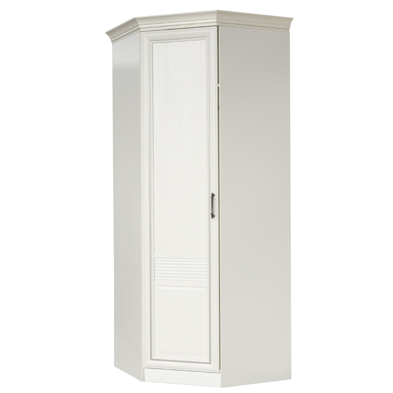 Шкаф угловой Орлеан, Ясень белый 