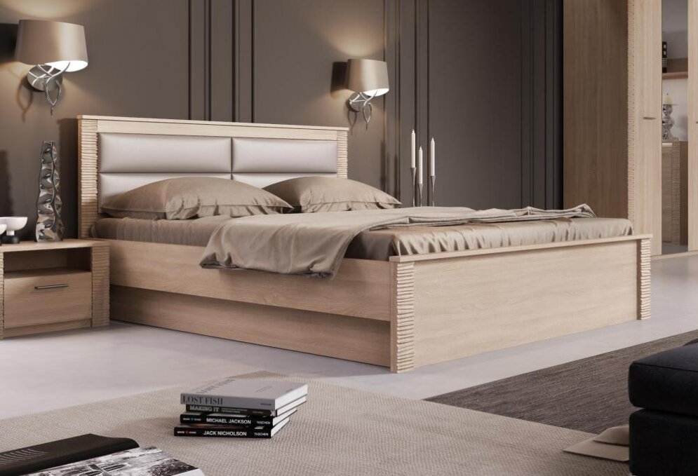 Кровать Элана, сонома 