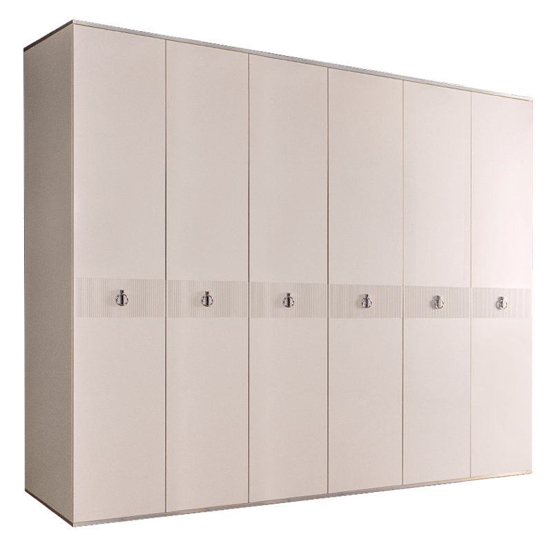 Шкаф 6 дверей РМШ2/6(s) (без зеркал) Rimini Solo 