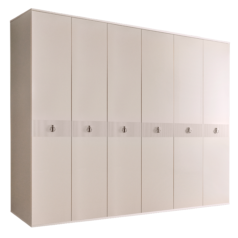 Шкаф 6 дверей РМШ2/6(s) (без зеркал) Rimini Solo 