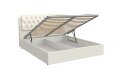Кровать Белиста, белый (вариант 4)    