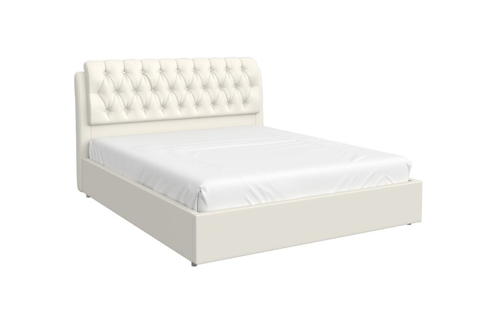 Кровать Белиста, белый (вариант 4)    