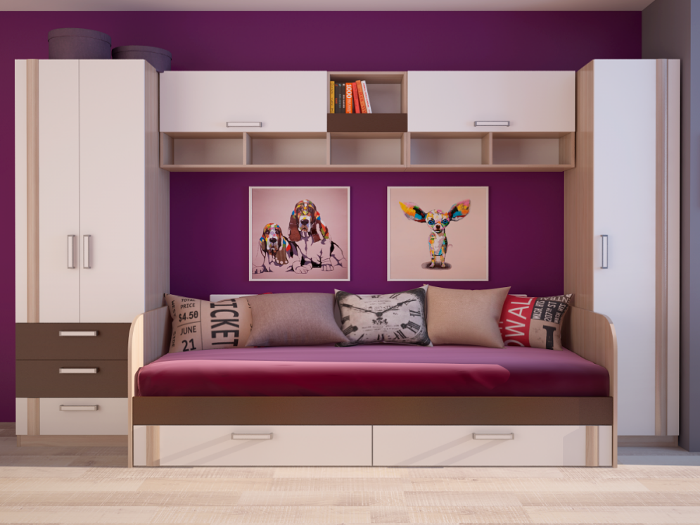 Шкаф с ящиками Walker (Волкер) 