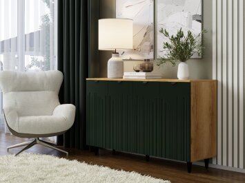 Комодино ПМ-390.13, олива софт