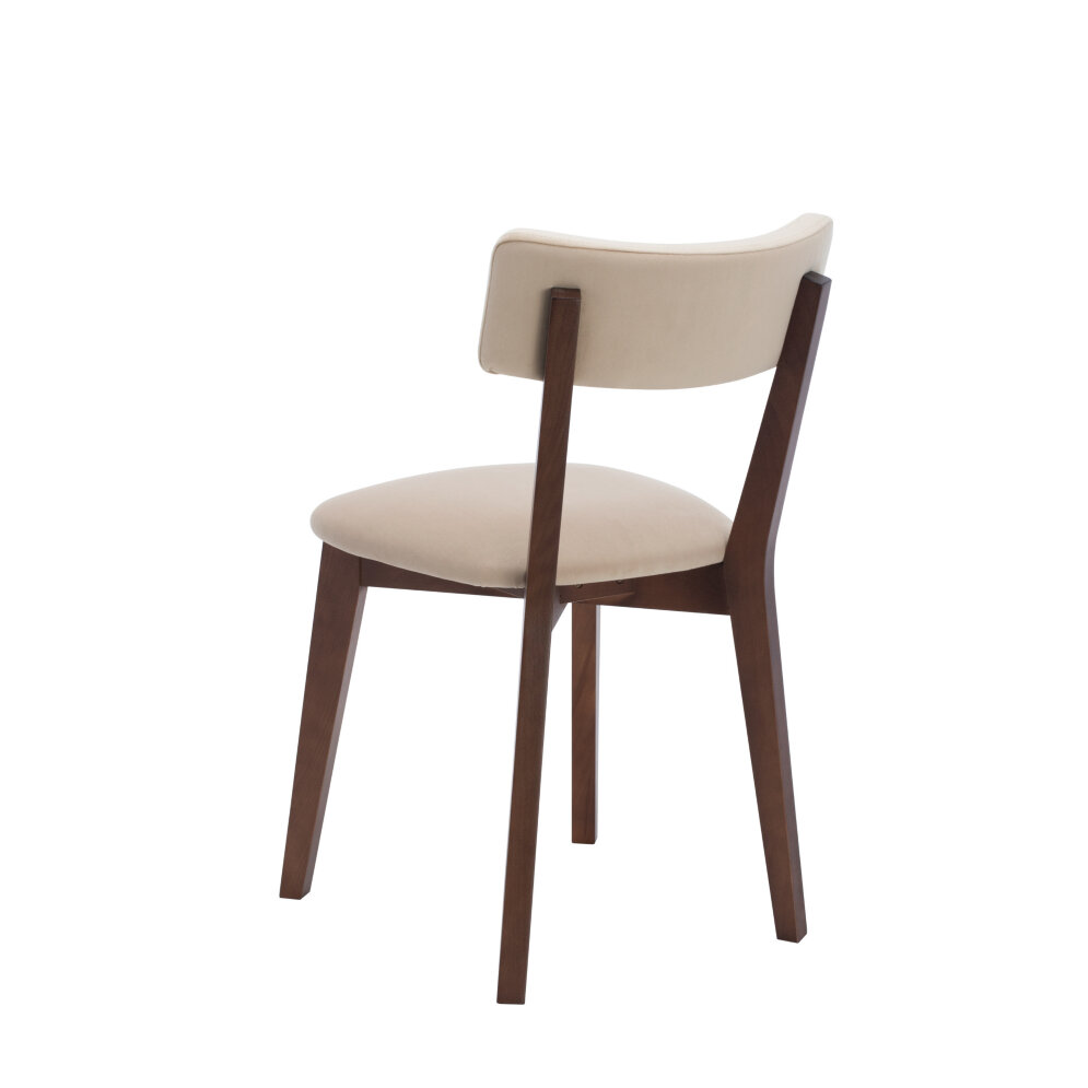 Стул Чейз Орех/Бежевый  