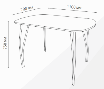 Стол обеденный Сеул ЛДСП