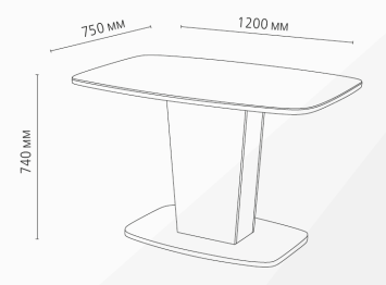 Стол обеденный Токио 11