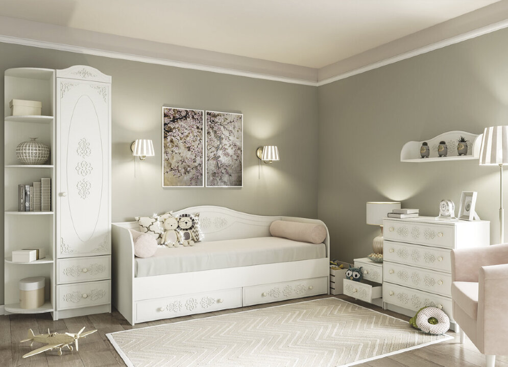 Кровать с ящиками Ki-Ki   