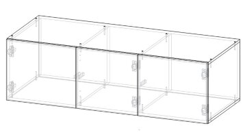 Антресоль Бася, белый 