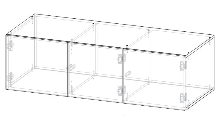 Антресоль Бася, белый  