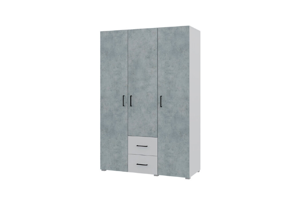 Шкаф 3х-створчатый с ящиками Victor  