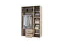 Шкаф 3х-створчатый с ящиками Victor  