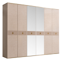 Шкаф 6 дверей РМШ1/6(s) (с зеркалами) Rimini Solo 