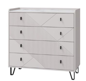 Комод с 4 ящиками Кашемир