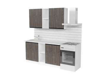 Кухонный гарнитур Ноктюрн нормал, 150 см