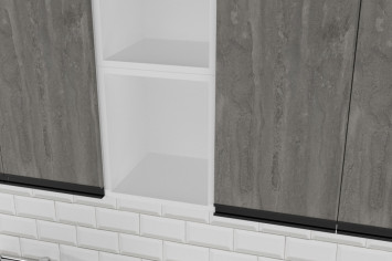 Кухонный гарнитур Ноктюрн нормал, 150 см