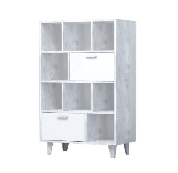 Модульная спальня ЭГО, бетон 1