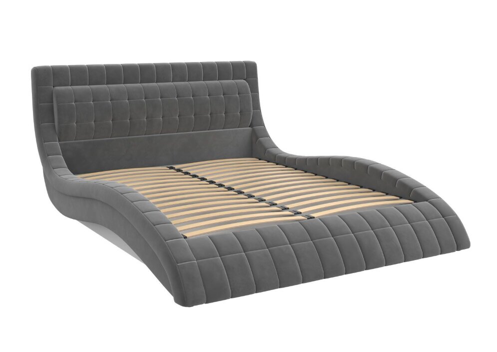 Кровать Виргиния, серый 