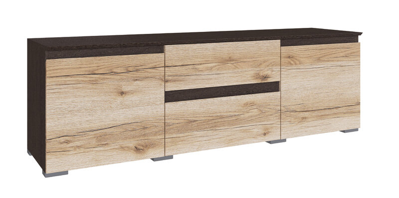 Тумба ТВ Плейона, венге/дуб делано 