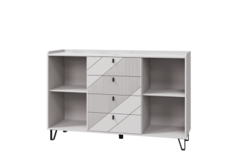 Комод с 2 дверками и 4 ящиками Кашемир