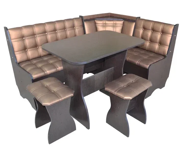 Кухонный уголок Аленка-17 (комплект со столом и табуретами)  