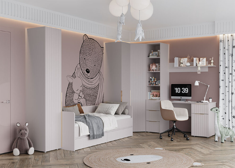 Пенал с полками Тефия 