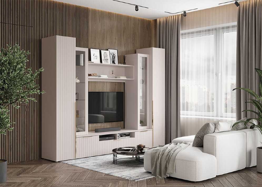 Пенал с полками Тефия 