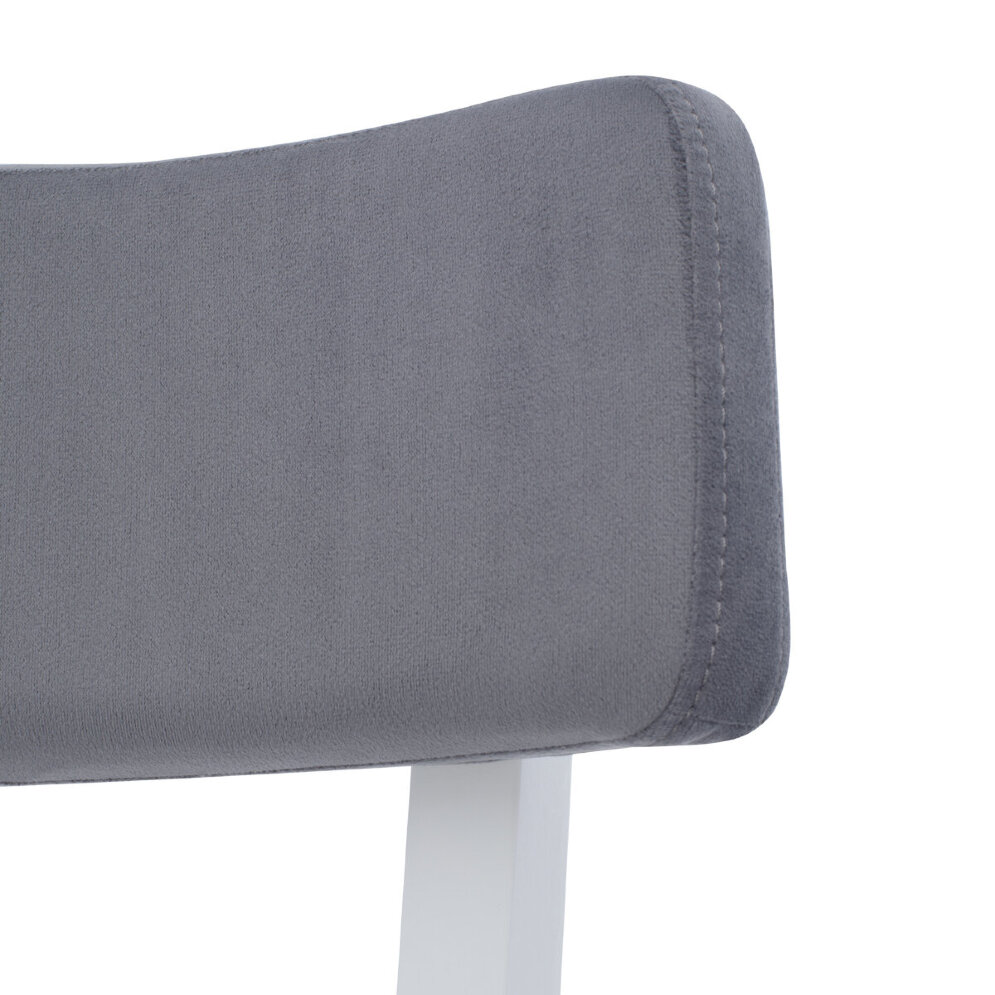 Стул Чейз Белый/Серый 