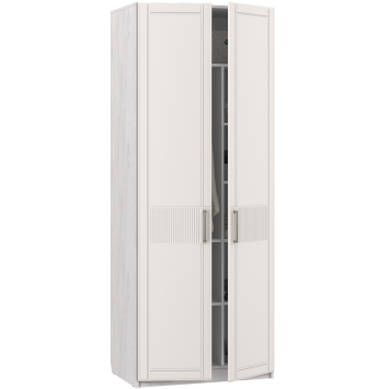 Шкаф 2-х дверный Андрэа, Анкор светлый/Крем