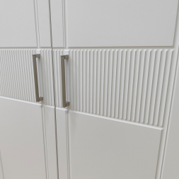 Шкаф 2-х дверный Андрэа, Анкор светлый/Крем