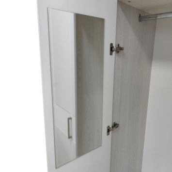 Шкаф 2-х дверный Андрэа, Анкор светлый/Крем