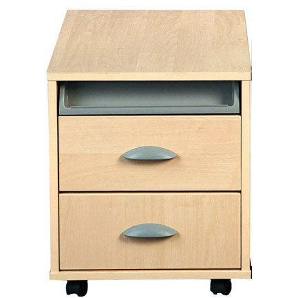 Тумба 2 ящика без рисунка 