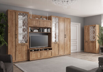 Тумба ТВ СТ-1  София, Дуб Крафт Табачный