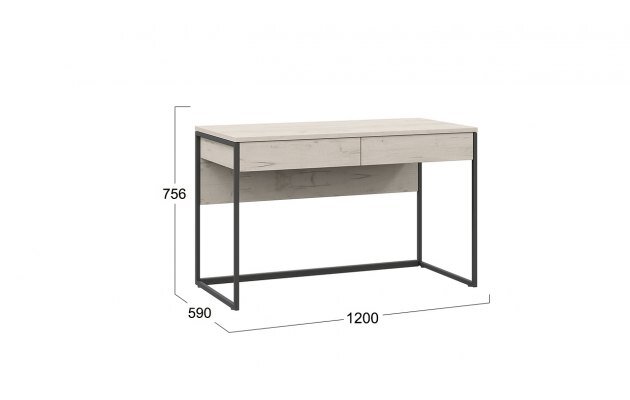 Стол компьютерный Лофт тип 2 