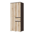 Шкаф 2-х створчатый Плейона, венге/дуб делано 