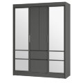 Шкаф-купе Симпл, Графит 