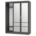 Шкаф-купе Симпл, Графит 