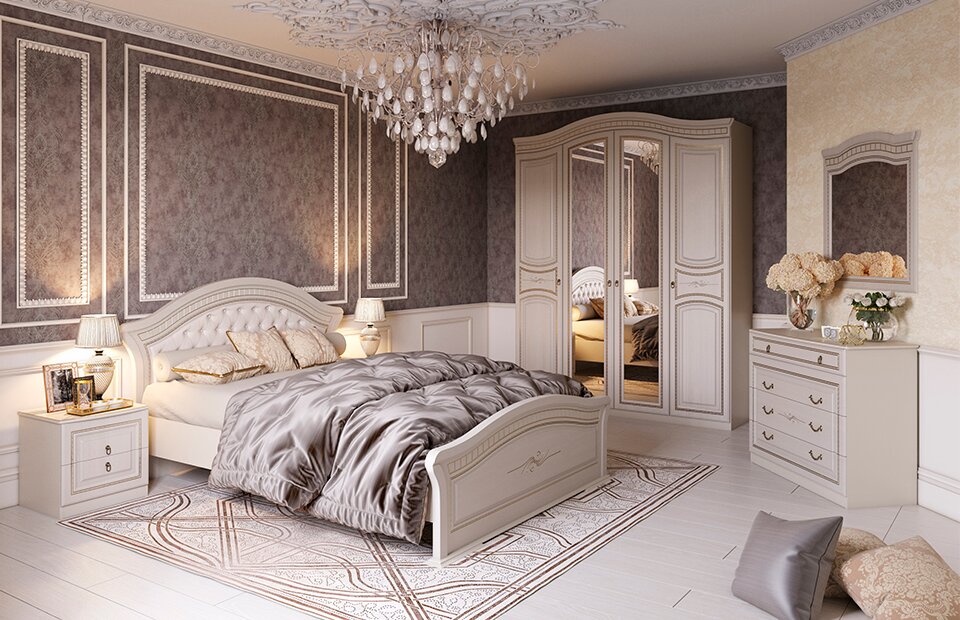 Спальня модульная Николь  