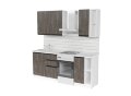 Кухонный гарнитур Ноктюрн медиум, 140 см 
