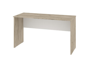 Стол письменный 1350 Оливия, Серый дуб/Белый